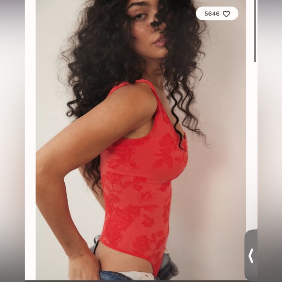 Free People Send Love Seamless Bodysuit Small - Picture 4 of 7